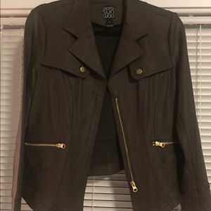 Clara Sun Woo Liquid Leather jacket Brand new